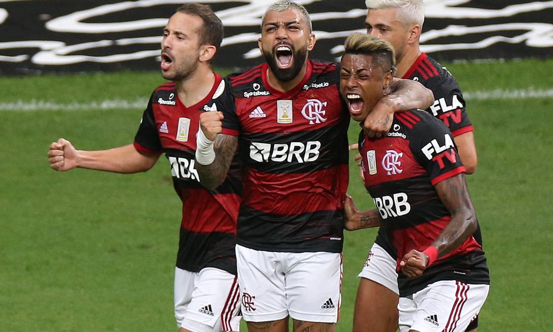 Everton Ribeiro, Gabigol, Arrascaeta e Bruno Henrique, desde 2019, marcaram 243 gols pelo Fla Foto: ADRIANO MACHADO / Reuters
