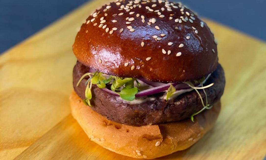 Desencarnado Burger: versão vegana no cardápio do Encarnado, em Ipanema Foto: Divulgação