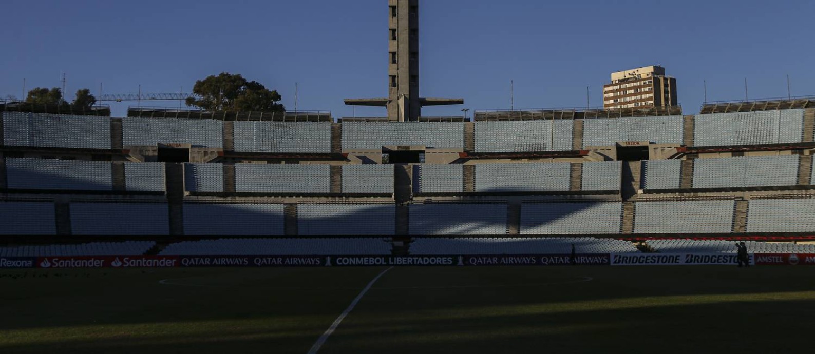 Estádio Centário, em Montevidéu Foto: Ernesto Ryan / Pool via REUTERS