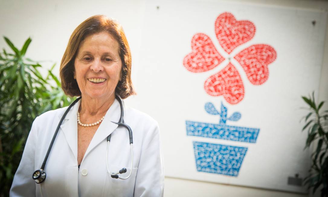 A médica Rosa Celia, criadora do projeto Pro Criança Cardíaca Foto: Divulgação