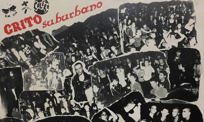 Capa do LP "Grito suburbano" Foto: Reprodução