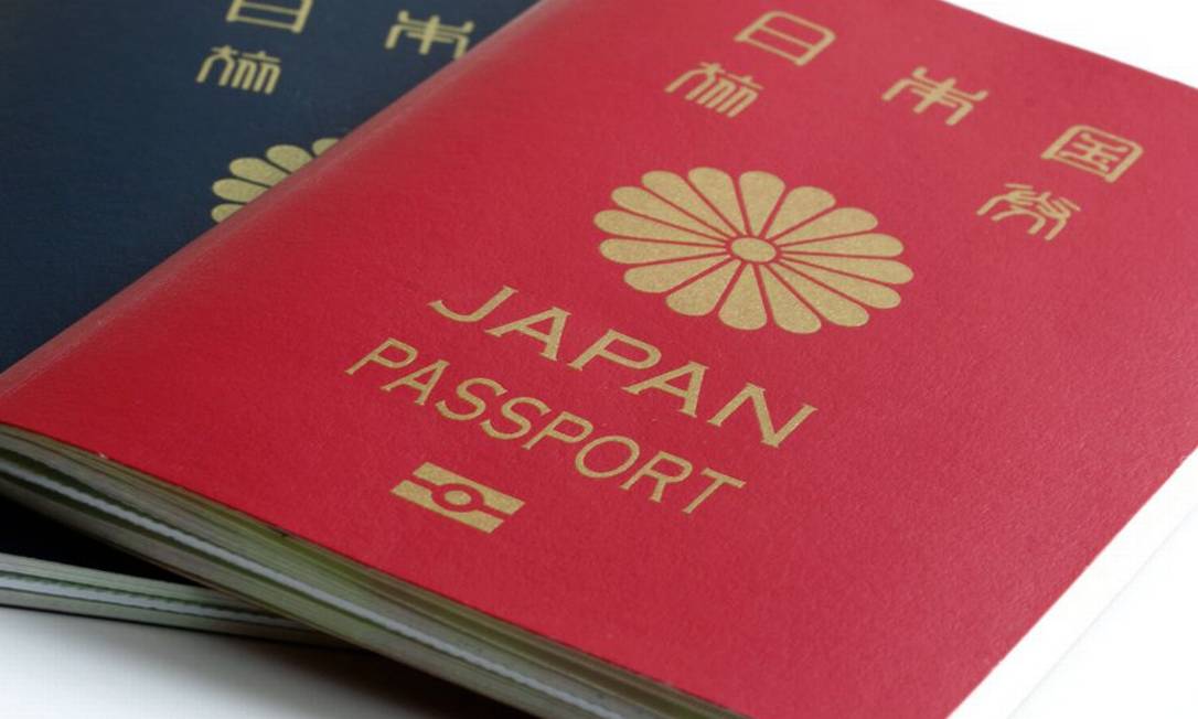 Passaporte japonês, o mais forte do mundo, segundo o ranking The Henley Passport Index Foto: Creative Commons / Reprodução