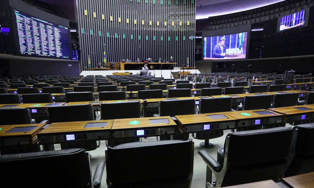Plenário da Câmara dos Deputados na tarde desta quarta-feira Foto: Cleia Viana / Câmara dos Deputados