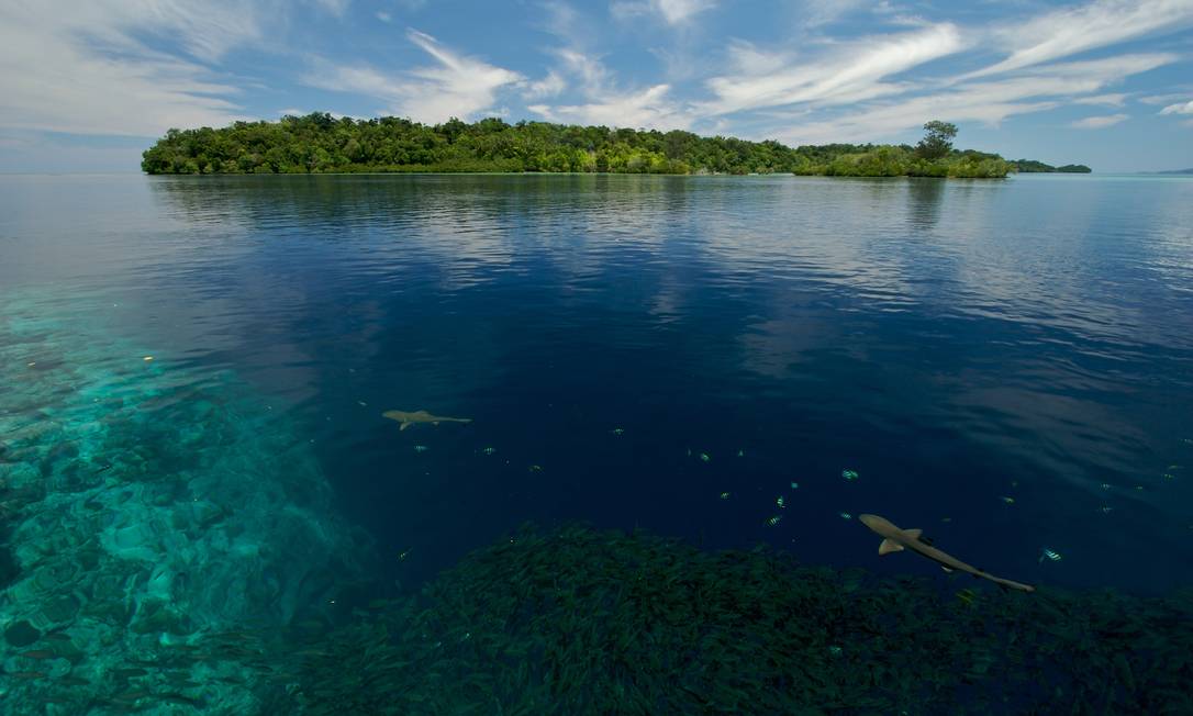 Lagoa Morovo, nas Ilhas Salomão. Foto ilustrativa Foto: Jonathan Clay / Jonathan Clay