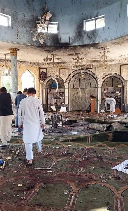 Talibã afirmou em comunicado que o crime será investigado Foto: Reprodução/Redes Sociais