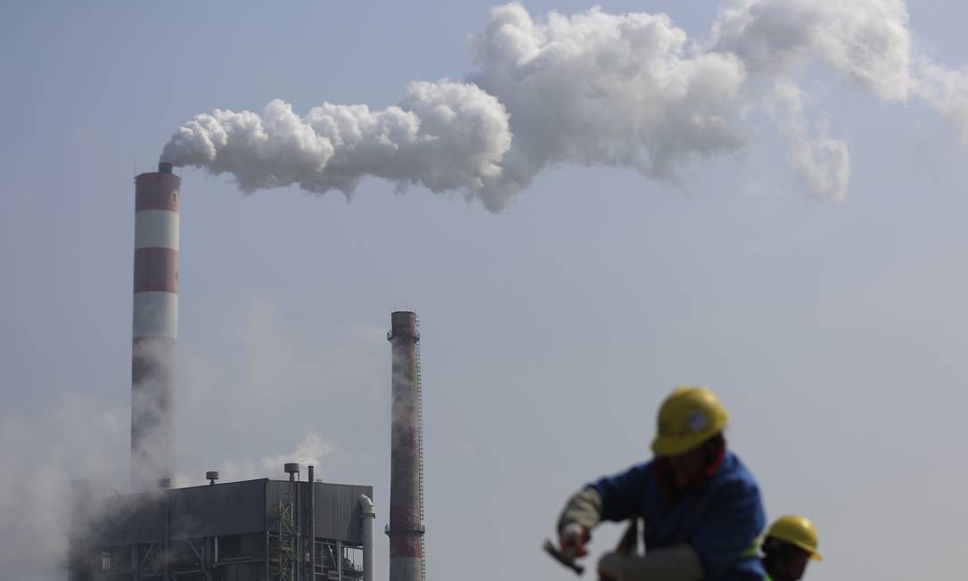Comunidade internacional discute redução na emissão de gás carbônico na atmosfera Foto: Aly Song / Reuters (9/3/2015)