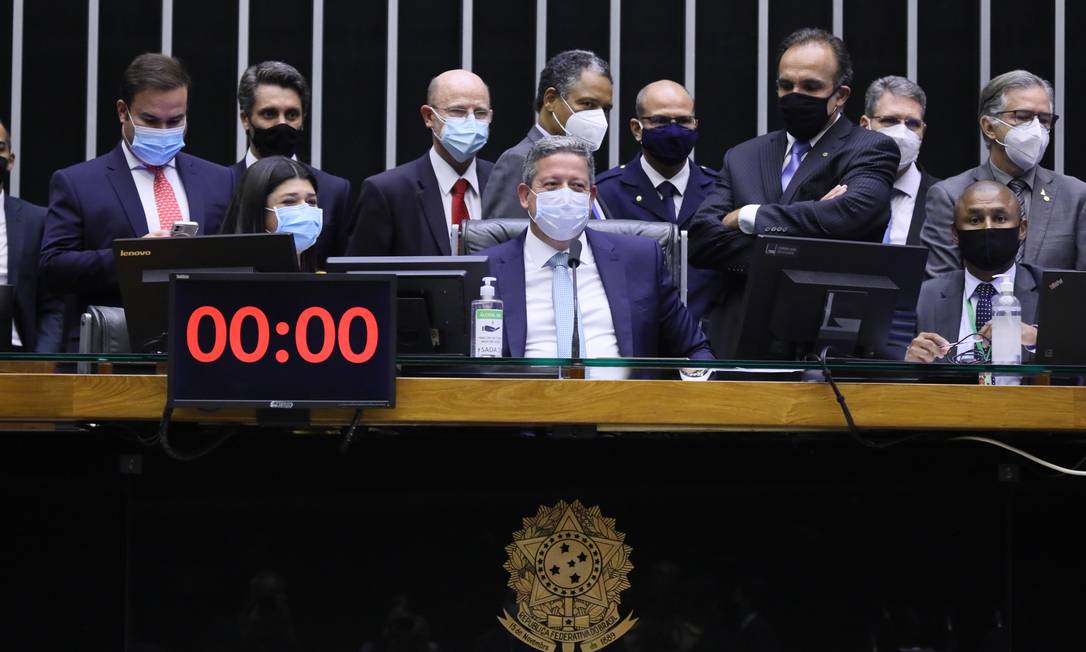 Arthur Lira (PP-AL) preside sessão na Câmara dos Deputados em 2021 Foto: Cleia Viana/Câmara dos Deputados/15-09-2021
