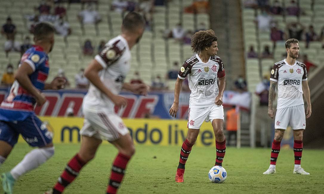 Flamengo vence o Fortaleza fora de casa Foto: Alexandre Vidal / Flamengo