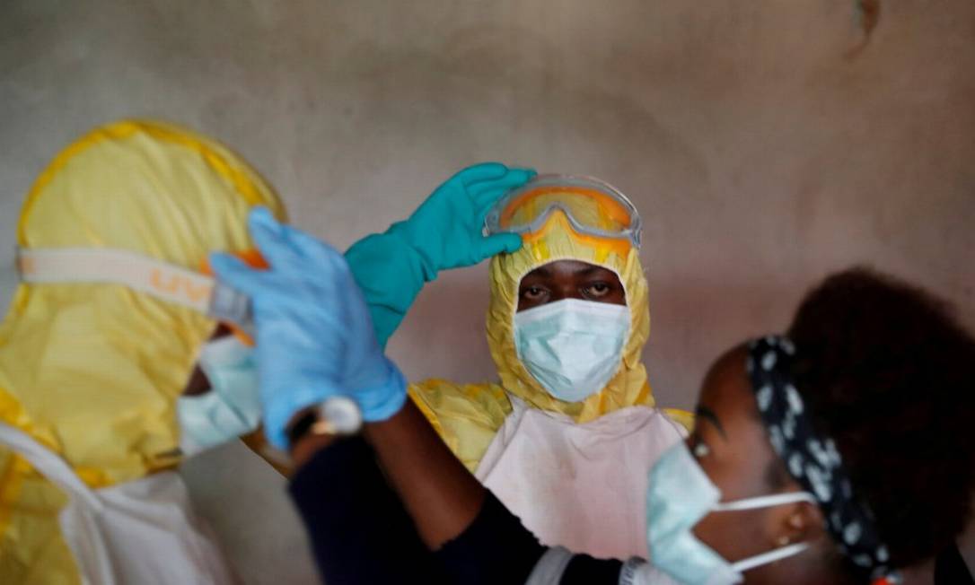 OMS investiga novo caso de ebola na República Democrática do Congo (Arquivo, 2018) Foto: Goran Tomasevic / REUTERS