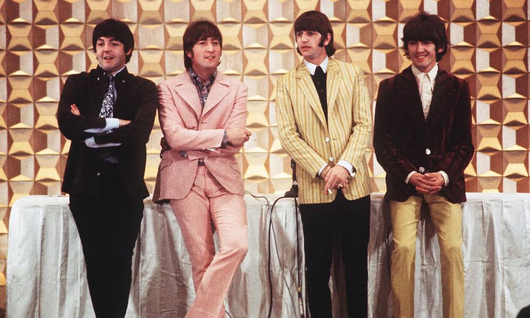 Paul McCartney, John Lennon, Ringo Starr e George Harrison Foto: JIJI PRESS / AFP