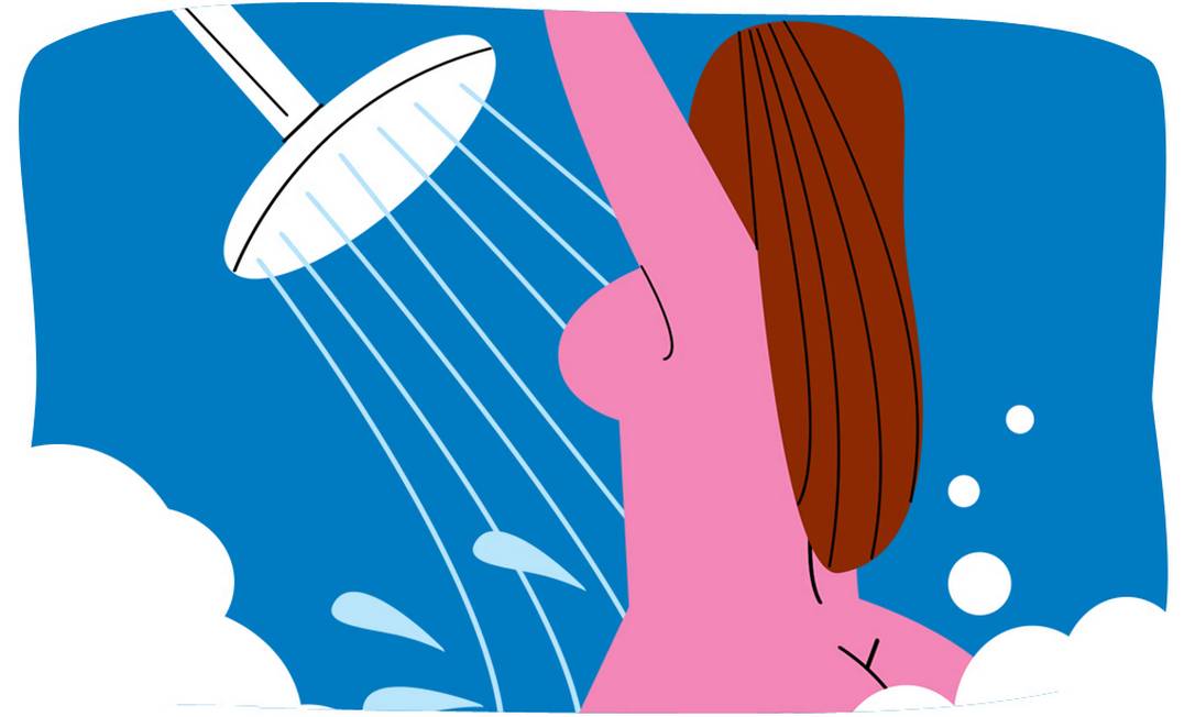 Banhos quentes podem ser ainda piores para pessoas sensíveis ao calor ou com doenças que afetam a pele. Foto: André Mello / O Globo