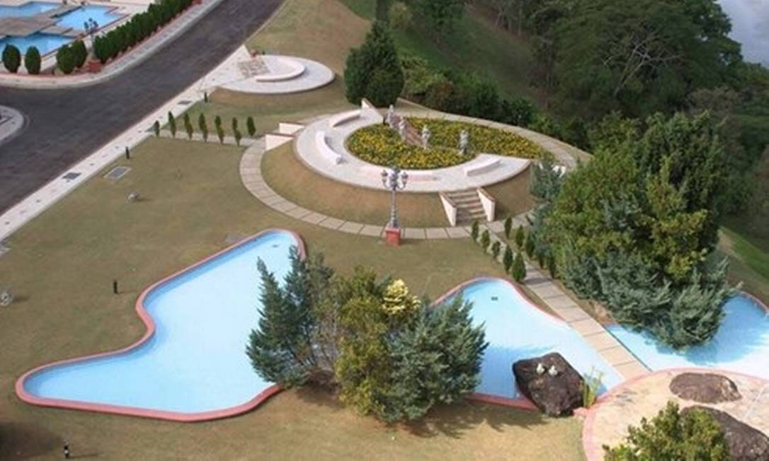 Detalhe da área externa do castelo Foto: Casa Leiloeira / Reprodução