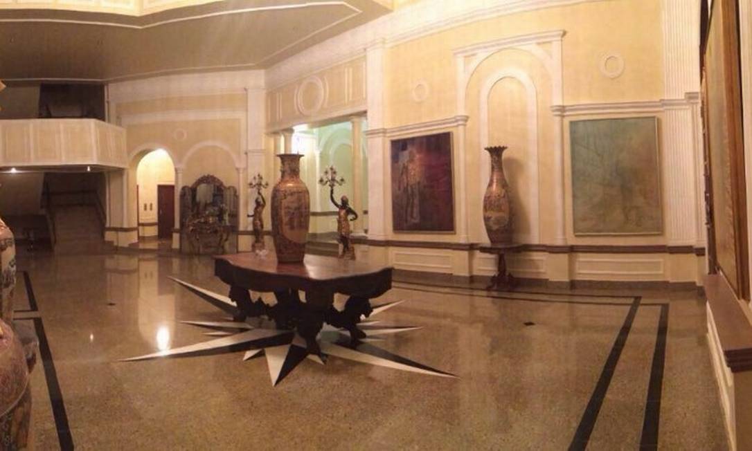 Um dos aposentos da construção Foto: Casa Leiloeira / Divulgação