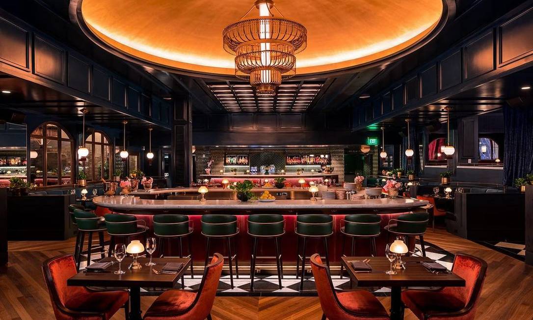 Supper Club, de Justin Timberlake, faz parte do conjunto de bares e restaurantes de luxo The Twelve Thirty Club, em Nashville. Foto: Divulgação/Seth Parker