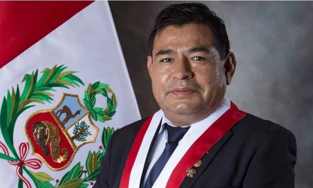Fernando Herrera Mamani, parlamentar do partido governista Peru Livre Foto: Divulgação