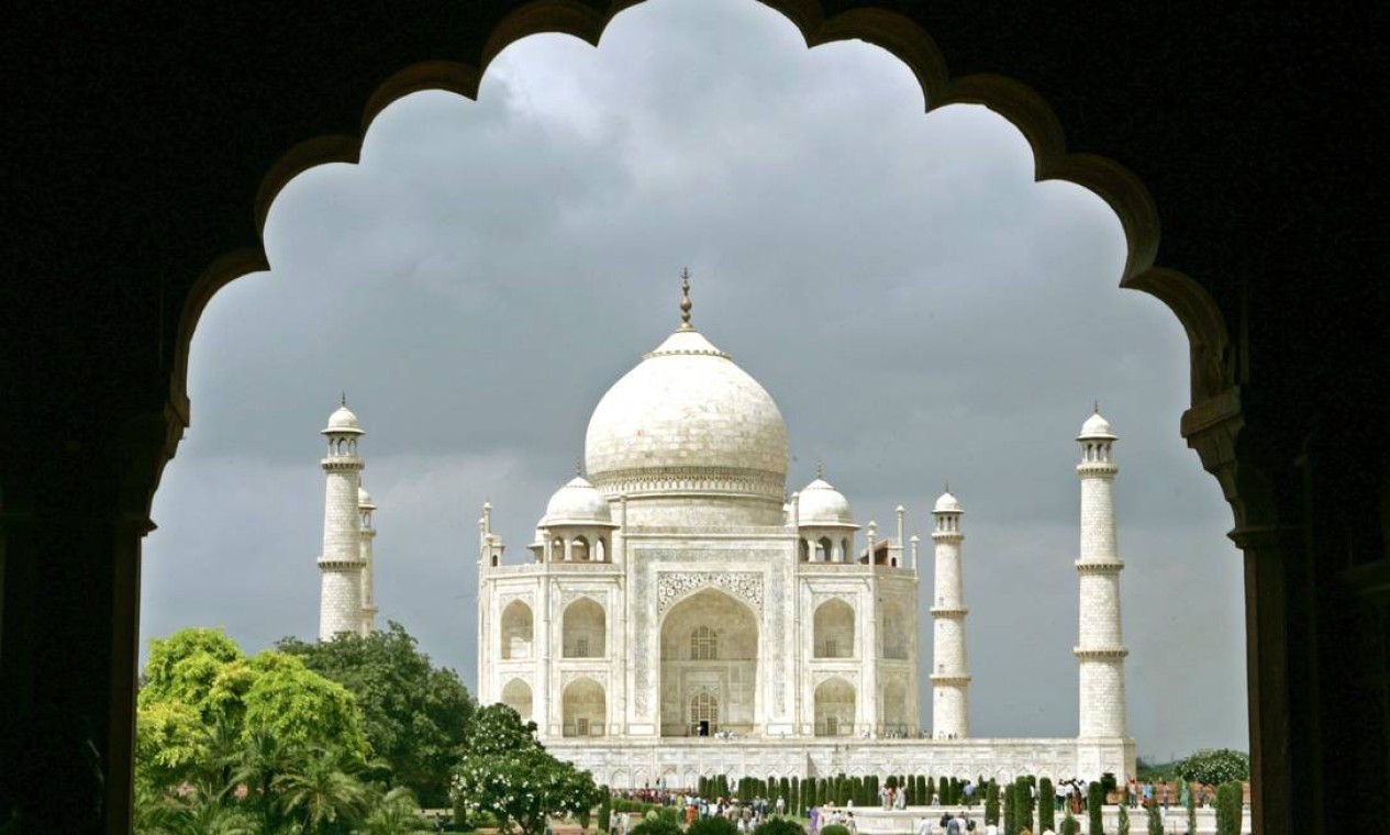 Taj Mahal, na Índia Foto: Kamal Kishore / Reuters