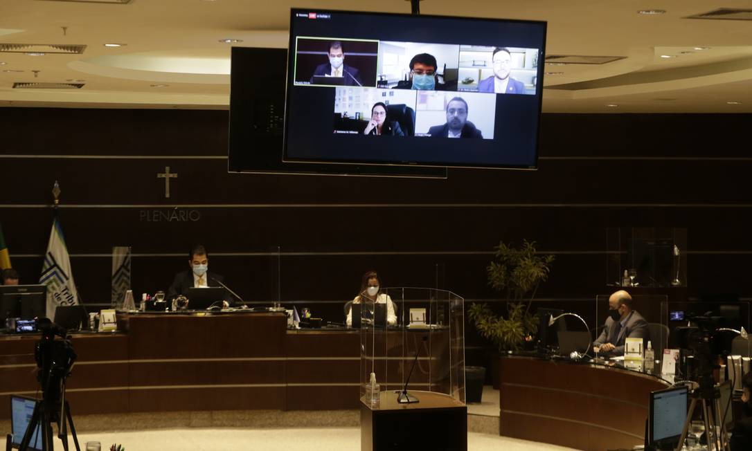 Sessão da Corte que está incompleta desde 2017 Foto: Agência O Globo / Domingos Peixoto