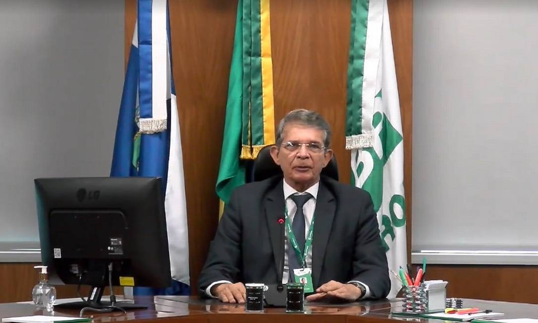 O presidente da Petrobras, Joaquim Silva e Luna