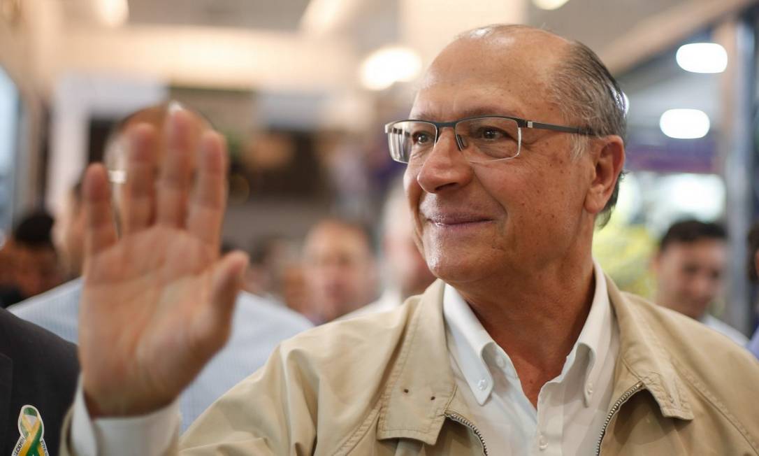 Geraldo Alckmin Foto: Marcos Alves / Agência O Globo