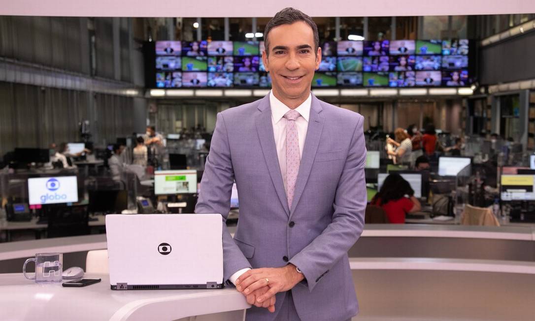 César Tralli é o novo apresentador do Jornal Hoje Foto: Globo/ Marcos Rosa