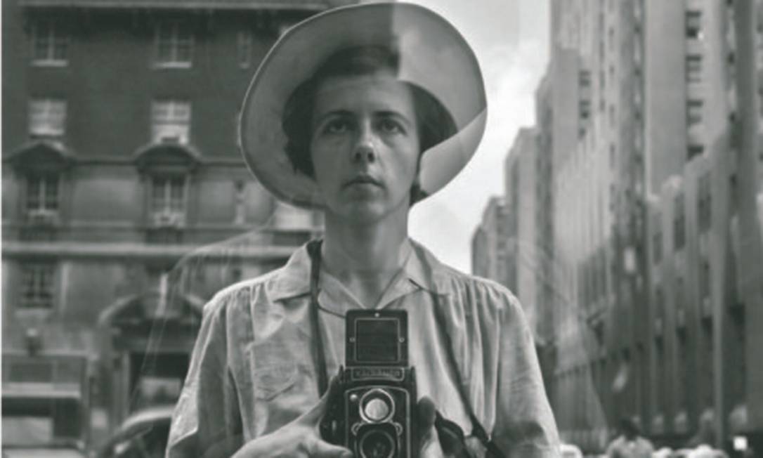 Uma selfie de Vivian Maier Foto: Agência O Globo