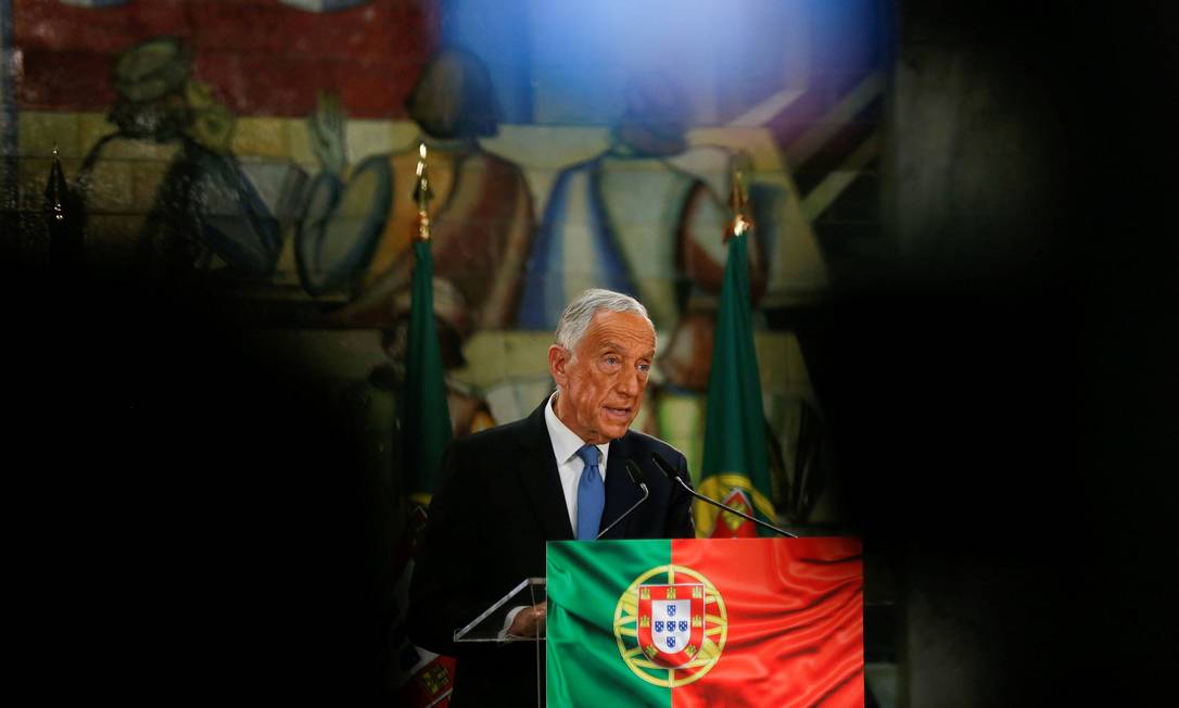 O presidente de Portugal, Marcelo Rebelo de Sousa, após ser reeleito este ano Foto: Pedro Nunes 24-01-2021 / Reuters
