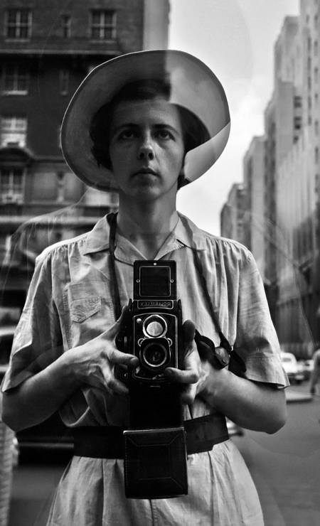 Uma selfie de Vivian Maier