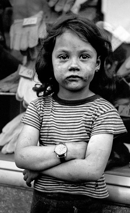 Foto tirada no Canadaá, 1955
© Estate of Vivian Maier, Courtesy of Maloof
Collection and Howard Greenberg Gallery, NY Foto: Agência O Globo