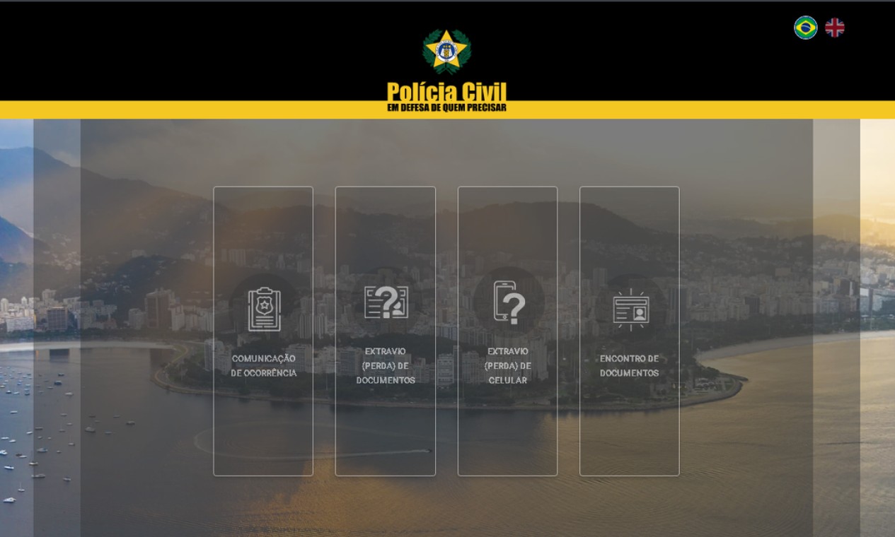 Nova Delegacia On-line Da Polícia Civil Vai Formalizar Ocorrência Como ...