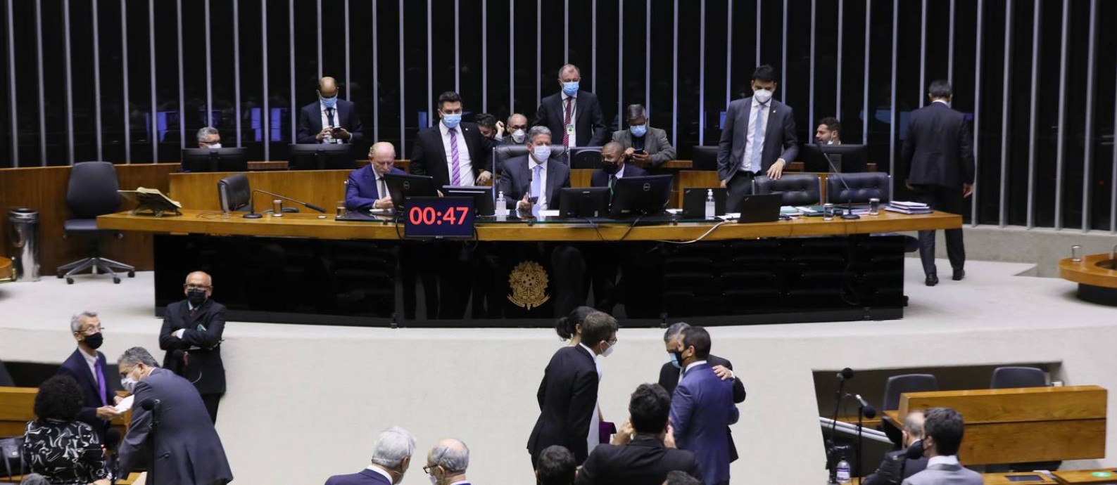 Discussão e votação de projetos. Presidente da Câmara dos Deputados, Arthur Lira Foto: Michel Jesus / Agência O Globo