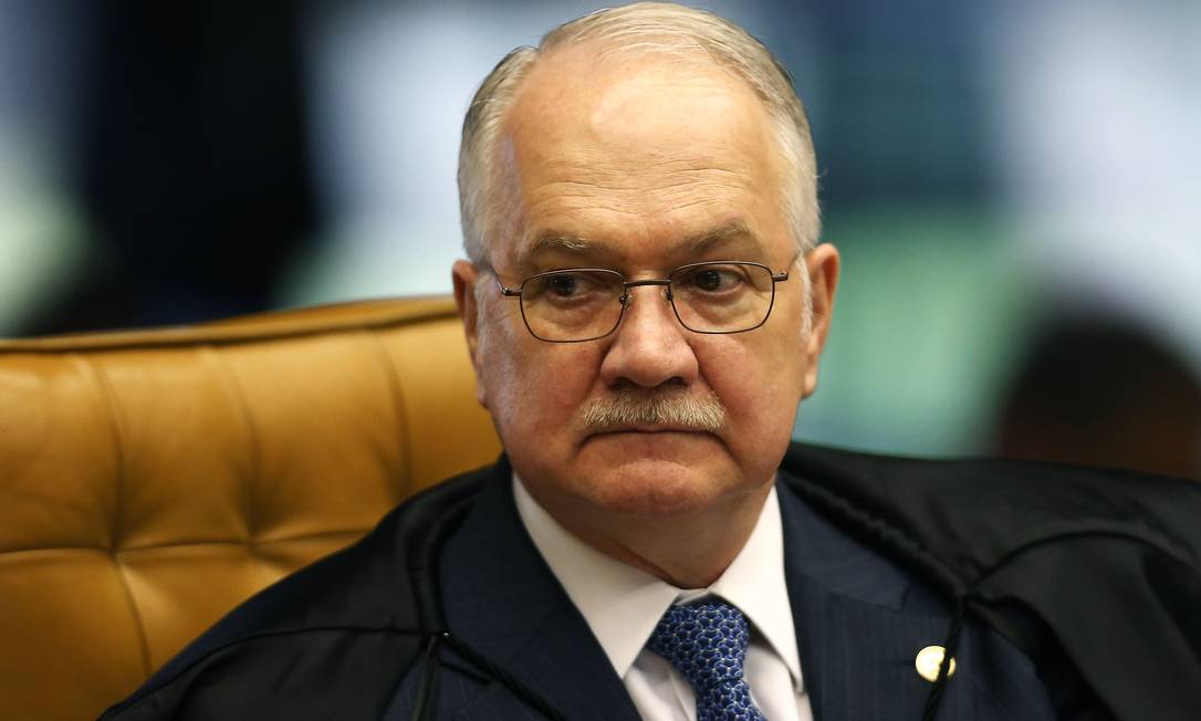 Edson Fachin será o próximo presidente do TSE, a partir de fevereiro de 2022 Foto: Jorge William / Agência O Globo/24-04-2019