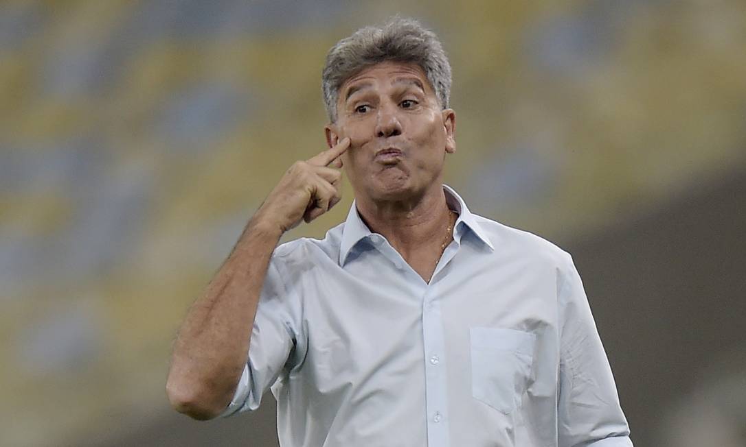 O técnico do Flamengo, Renato Gaucho Foto: ALEXANDRE LOUREIRO / REUTERS