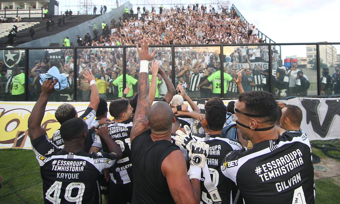 Botafogo atropelou o Vasco em São Januário Foto: Vitor Silva / Botafogo