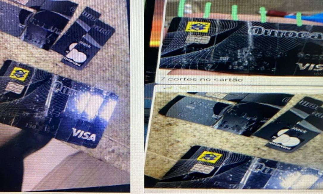 Golpe do 'motoboy': criminosos se passavam por funcionário de banco e informavam que o cartão estava 'clonado' Foto: Divulgação PCSC
