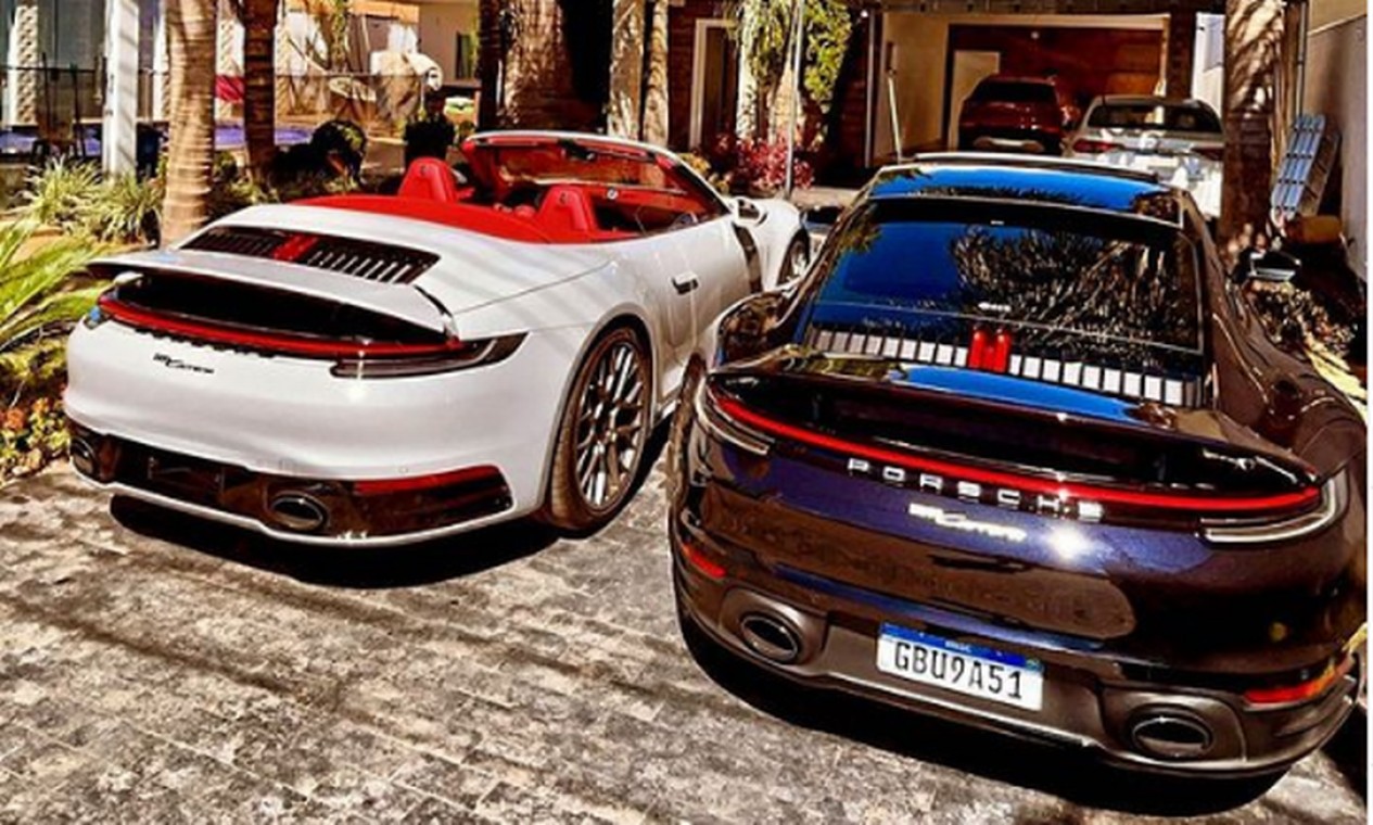 Grupo criminoso adquiriu oito Porsches em dois anos Foto: Reprodução