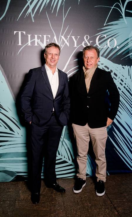 Max Sufritti (diretor-geral da marca no Brasil) e Stephane Leforestier presidente America Latina e Caribe da marca) Foto: BRUNO RYFER / Divulgação