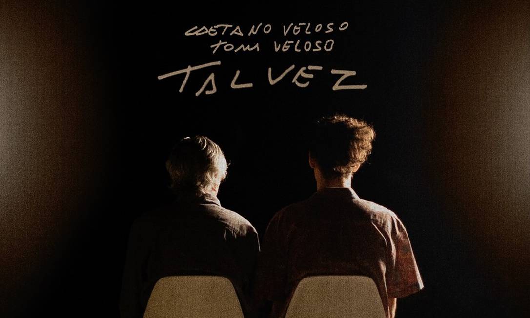 Capa do single "Talvez", de Caetano Veloso e Tom Veloso Foto: Divulgação