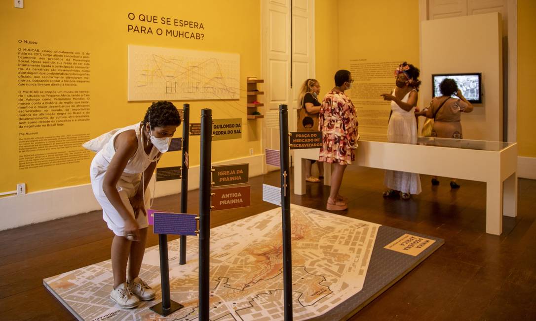 O novo museu na Gamboa inaugurou na terça-feira (23) Foto: Ana Branco / Agência O Globo