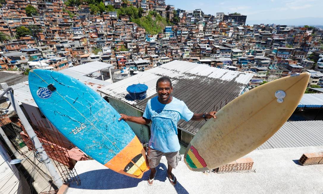 Jefferson Quirino, criador do projeto Favela Radical, que dá aulas de esportes, dança, robótica e programação para crianças no Morro do Turano Foto: Divulgação
