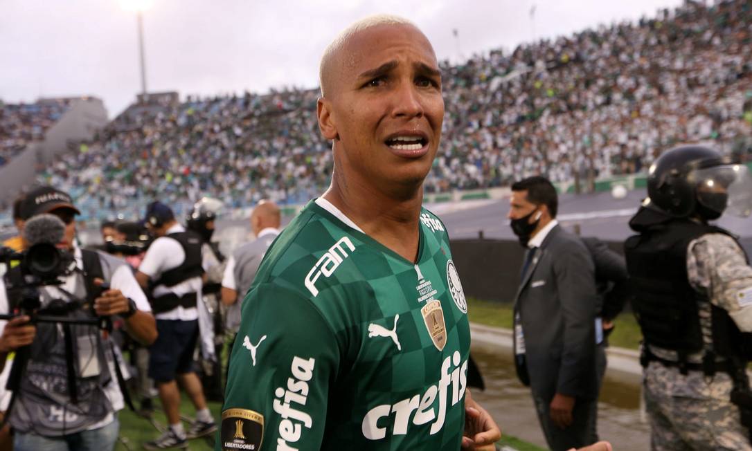 Deyverson, o herói do título do Palmeiras Foto: Cesar Greco/Palmeiras