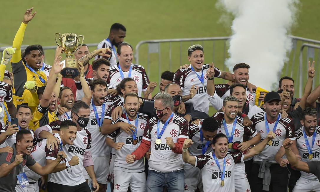 Flamengo foi campeão do Campeonato Carioca de 2021 Foto: Andre Fabiano/Zimel Press / Agência O Globo