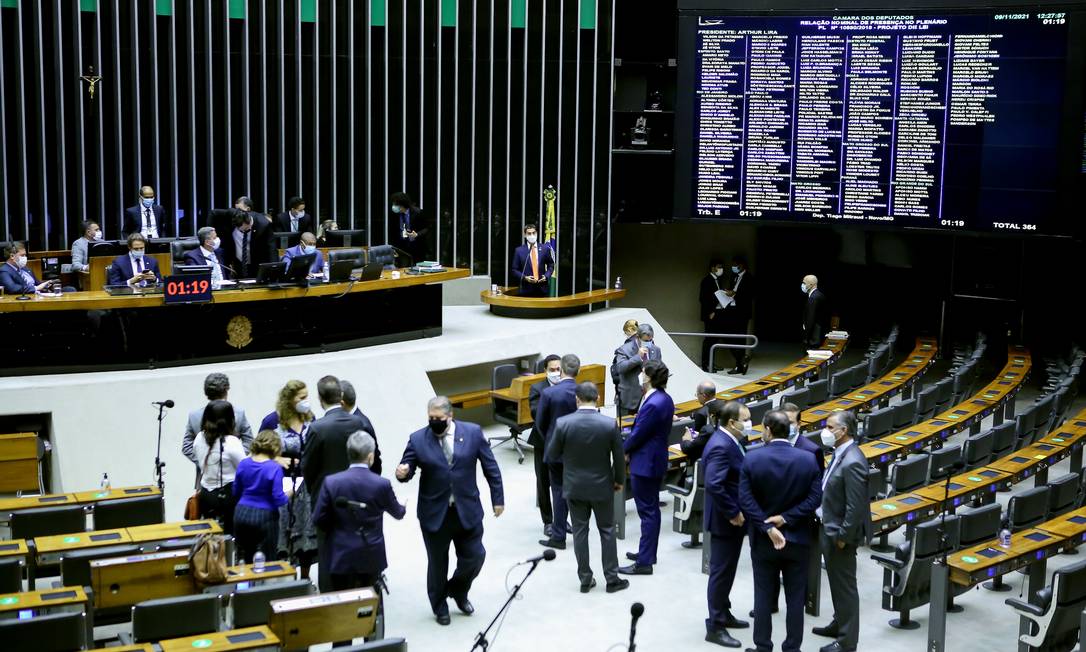 Plenário da Câmara dos Deputados Foto: Antônio Augusto/Câmara dos Deputados/09-11-2021 