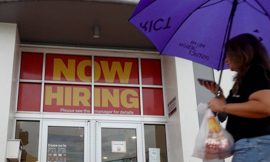 Em meio a descontentamento, insatisfação reprimida e novos planos para a vida, americanos vem deixando deus empregos. Foto: JOE RAEDLE / AFP