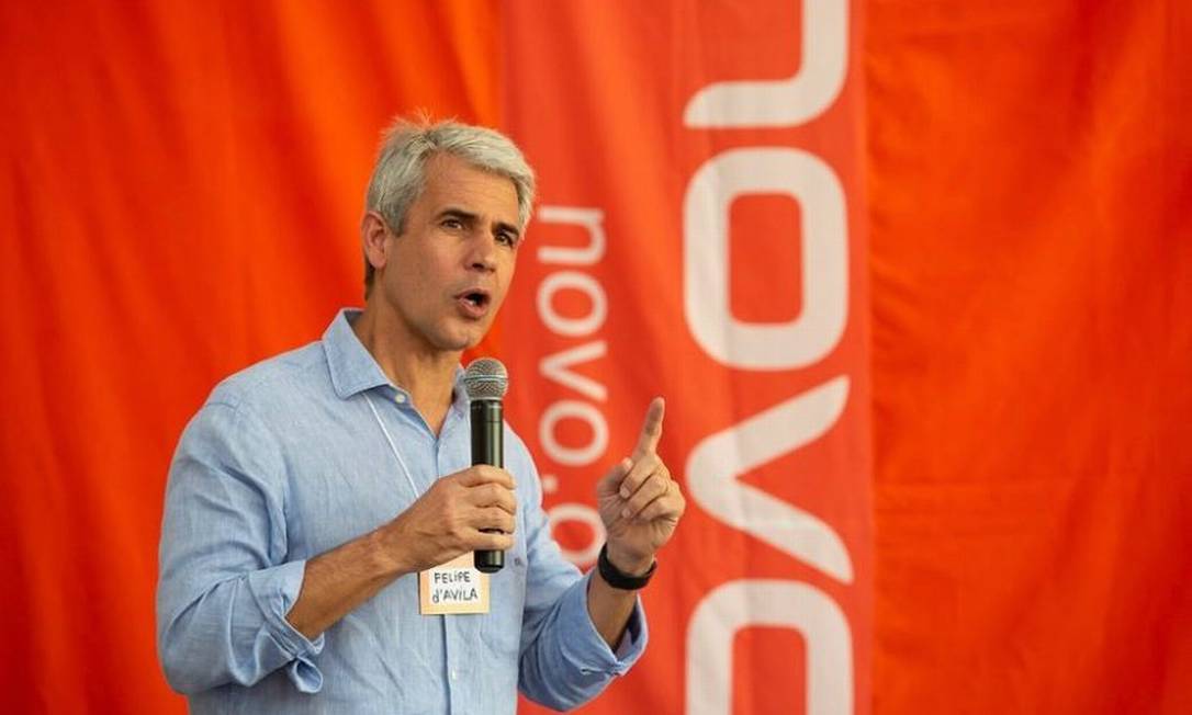O partido Novo oficializou o nome do cientista político Luiz Felipe D'Avila como pré-candidato do partido à Presidência. Foto: Reprodução / Instagram