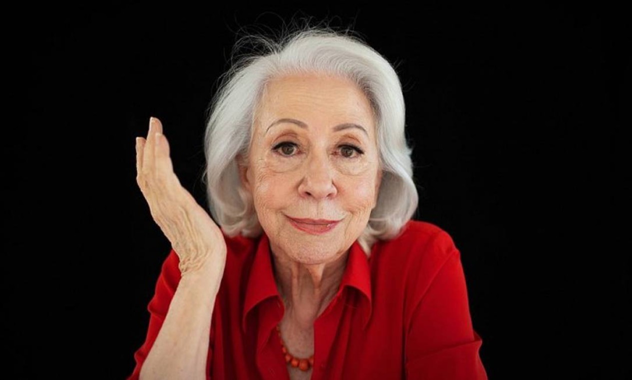 A atriz Fernanda Montenegro, 92 anos, eleita em 4 de novembro ao concorrer sozinha à cadeira 17, antes ocupada pelo diplomata Affonso Arinos de Melo Franco (1930-2020) Foto: Divulgação