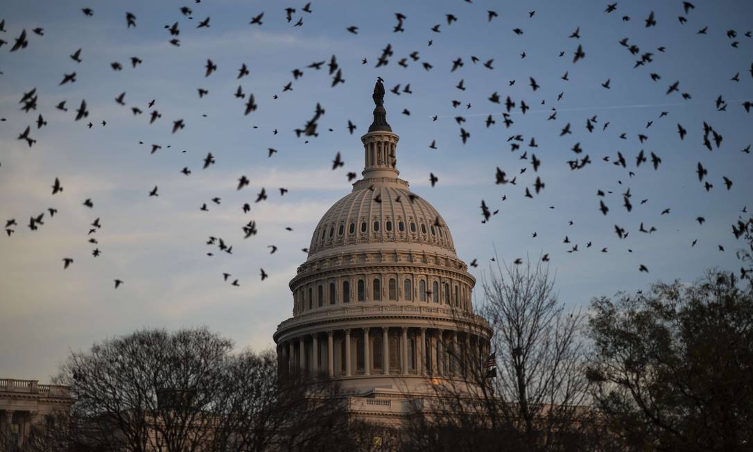 O Congresso dos Estados Unidos Foto: Drew Angerer / AFP