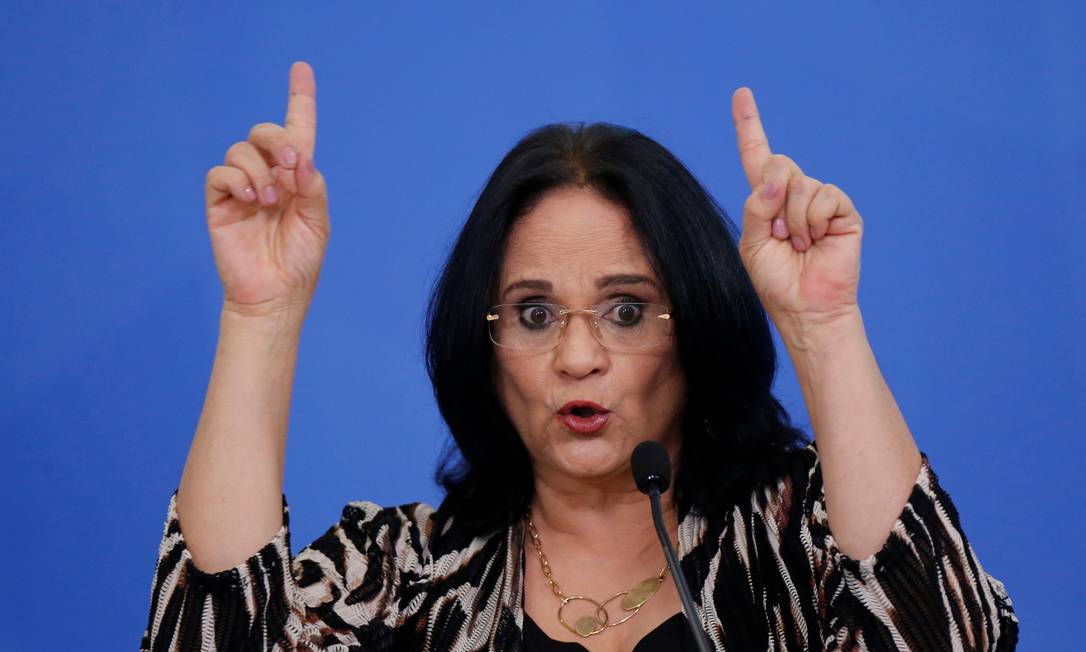 Damares Alves é ministra da Mulher, da Família e dos Direitos Humanos Foto: Adriano Machado/Reuters / Reuters