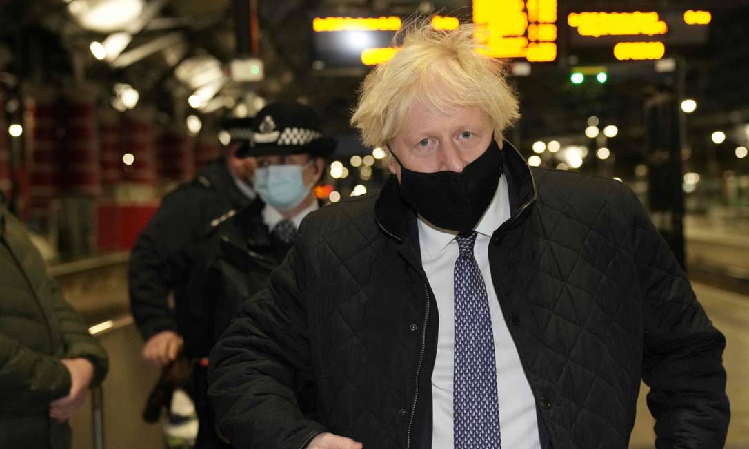 Primeiro-ministro do Reino Unido, Boris Johnson quer apresentar nova política antidrogas para os próximos dez anos no país Foto: CHRISTOPHER FURLONG / AFP