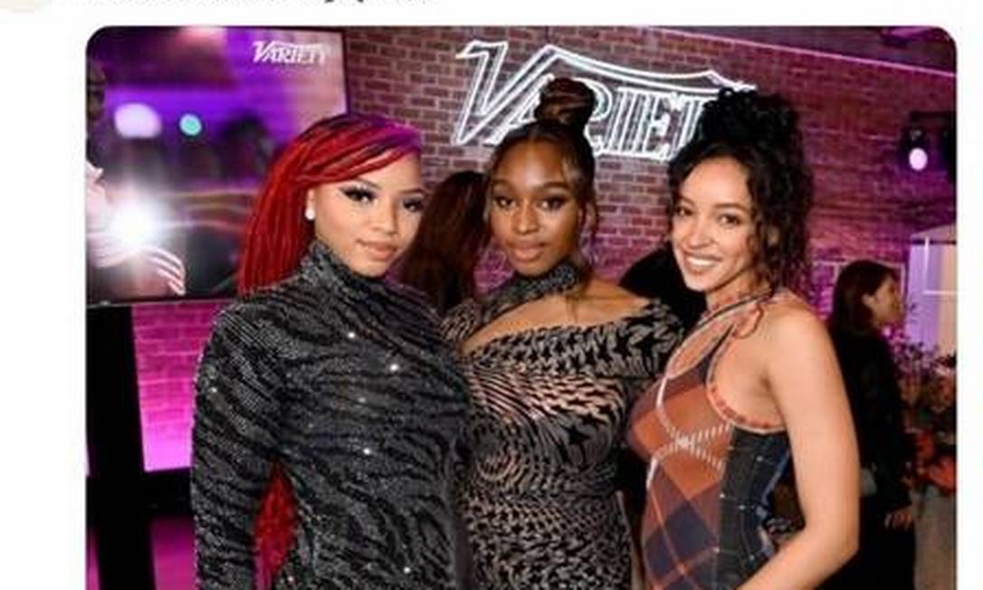 Tinashe curtiu a publicação alterada Foto: Reprodução