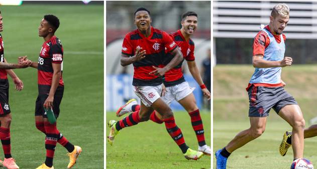 Torcedores do Flamengo criticam promessa da base que saiu do clube